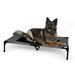 K&H Pet Products Original Pet Cot Elevated Dog Bed Charcoal/Black X-Large 32 X 50 X 9 Inches