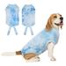 ZARYIEEO Recovery Suit for Dogs and Cats After Surgery Professional Pet Recovery Shirt Dog Abdominal Wounds Bandages Prevent Licking Dog Onesies Pet Surgery Recovery Suit