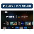 Philips 75 Class 4K Ultra HD (2160p) Google Smart LED TV (75PUL7552/F7) (New)