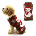 Christmas Dog Sweaters Dog Snow Snowman Sweaters Xmas Dog Holiday Sweaters New Year Christmas Sweater Pet Clothes for Small Dog and Cat - L