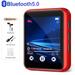 MP3 Player 32GB Touch Screen JOLIKE M5 Mini Portable MP3 Player with Bluetooth and FM Radio