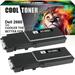 Cool Toner Compatible Toner Replacement for Dell 593-BBBU for Dell C2660 C2660dn C2665dnf(Black 2-Pack)