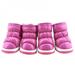 4 Pcs/Sets Pet Autumn and Winter Snow Dog Boots Casual Dog Shoes Pet Slip-resistant Waterproof Shoes for Dog