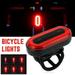 Jetcloudlive 120 Lumens USB Rechargeable Bicycle Rear Light LED Tail Light MTB Road Bike Back Lamp for Bicycle