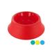 Medium Size Round Plastic Pet Bowl 12 Piece -Pack of 12