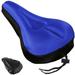 Elbourn Gel Bike Seat Cover (11x7.5 inch)- Premium Bicycle Saddle Pad Extra Gel Cushion- Bike Saddle Cushion Bike Seat Cover with Water & Dust Resistant Cover Fits Narrow Seats