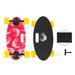 VEVOR Popsport 19 Skateboard 440 lbs. Strong 7 Ply Russian Maple Complete Cruiser with Handle for Beginners and Pro Wheel Diameter 2.7 Red Strawberry