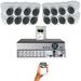 Evertech 16 Channel CCTV Security Dome Camera Surveillance Complete System with 2TB Hard Drive for Recording