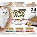 Fancy Feast Gravy Lovers Wet Cat Food Variety Pack Poultry and Beef Feast Collection (24) 3 Oz Cans