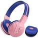 SIMOLIO Kids Wireless Headphones Girls with Volume Limited Bluetooth Headphones with Microphone Foldable and Adjustable Stereo Wireless Over-Ear Headset for Children Pink (New)