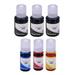 PrinterDash Compatible Replacement for WorkForce EcoTank ET-2700/2750/3700/3750/4750/15000/ST-2000/3000/4000 Refill Ink Bottle Combo Pack (BK/C/M/Y) (NO. 502) (T502-BCMY-US)