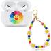 Cute Airpod Pro Case Smile Sun Flower Bracelet Design Soft Silicone Clear Glitter Protective Cover for Airpods Pro Case