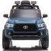 Powered Ride-on with Remote Official Licensed Toyota Tacoma 12V Ride on Car for 2-4 Years Old Kids Ride on Toys with MP3 Player Radio Lights Blue Electric Ride on Vehicle for Boys
