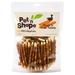 Pet n Shape Hide Twists - Duck Wrapped Rawhide Dog Treats - Small Twist - 2 Pounds â€” Healthy Dog Treats