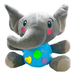 Nora Baby Musical Toy Musical Stuffed Animals Plush Toys with Light-Up Button Baby Musical Plush Animal Toy for 0 to 36 Months (Elephant)