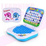 Baby Children Educational Study Game Toy Laptop Computer Toy Xmas Gift Language Reading Book Multifunction Toy Kids Tablet Gift Random Color