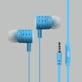 High Definition Sound 3.5mm Stereo Earbuds/ Headphone for Sony Xperia 1 IV 10 IV Pro-I 10 III Lite 1 III 5 III 5 II 1 II 10 II L4 5 1 10 10 Plus L3 (Blue) - w/ Mic