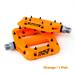 RaceFace Chester Mountain Bike Pedals Composite Platform Pedals Non-Slip 9/16 - Orange