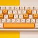 PENGXIANG Honey Milk Theme 140 Keys English/Japanese Mechanical Keyboard for Mechanical Gaming Keyboard Keycaps Set for Mechanical Gaming Keyboard