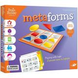 Metaforms - FoxMind Brain Builder Series Shapes Logic & Reasoning Puzzles Ages 5+ 1+ Players