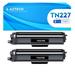 TN-227BK Toner Cartridge Compatible for Brother TN227BK TN223BK TN227 TN-227 TN223 Black HL-L3210CW HL-L3230CDW HL-L3290CDW MFC-L3710CW MFC-L3770CDW MFC-L3750CDW Printer (2-Pack)