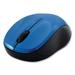 Silent Wireless Blue Led Mouse 2.4 Ghz Frequency/32.8 Ft Wireless Range Left/right Hand Use Blue | Bundle of 10 Each