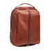 17 in. U Series South Shore Leather Carry-All Laptop & Tablet Overnight Backpack Brown