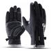 DABOOM Winter Cycling Gloves Men Women Touch Screen Padded Bike Glove Water Resistant Windproof Warm Anti-Slip for Running Biking Workout