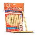 Pet Factory American Beefhide 10 Thin Rolls Dog Chew Treats - Chicken Flavor 35 Count/1 Pack Thin Rolls (10 Inches) Chicken 35 Count (Pack of 1)