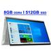 HP ENVY x360 15 Premium 2-in-1 Laptop 15.6 FHD IPS Touchscreen 11th Gen Intel Quad-Core i5-1135G7 8GB DDR4 512GB SSD Backlit Keyboard Fingerprint Reader HDMI USB-C B&O WiFi6 Win10 Silver