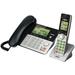 Vtech Corded & Cordless 2-Handset Telephone System with Dual Caller ID Black