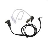 Walmeck 2.5mm Earpiece 1 Pin Covert Acoustic Tube Earpieces Headset with PTT Mic Compatible with Motorola Talkabout MH230R MR350R T200 T260 T600 MT350R Talkies Two Way Radios Microphone