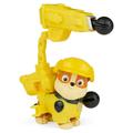 PAW Patrol Rubble Action Figure with Clip-on Backpack and Projectiles