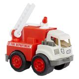 Little Tikes Dirt Diggers Fire Rescue Truck Toy Play Vehicle with Ladder & Water Hose Indoor and Outdoor Pretend Play Red For Kids & Toddlers Boys &Girls Ages 2 3 4+ Year Old