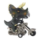 Inertial Dinosaur locomotive Toy for Kids Simulation Motorcycle Triceratops Model Car Simulation Toy Car