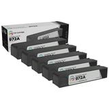 LD Products Compatible Ink Cartridge Replacements for HP 972X F6T84AN High Yield (Black 5-Pack)