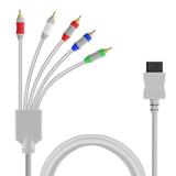 Xahpower 6Ft Component HD AV Cable to HDTV-EDTV (High Definition 480p) Compatible with Nintendo Wii and Wii U