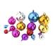 NUOLUX Christmas Bells Mini Bow Tree Jingle Decorative Pet Collar Decor Ornaments Bell Gold Xmas Hanging Decoration