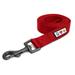 Pawtitas Solid Color Leash - 6ft Long Red - Great for Small Dogs and Cats