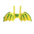 Eyicmarn Pet Dog Cat Dinosaur Wings Halloween Costume Decorations Felt Wings for Pets Cosplay Party Accessories