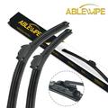 ABLEWIPE 24 in & 20 in Windshield Wiper Blades Fit For Hyundai Equus 2011 24 &20 Premium Hybrid Wiper Replacement For Car Front Window J U HOOK Wiper Arm (Pack of 2) AB4853WP