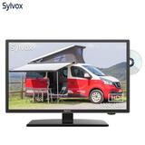 Sylvox 22 inch RV TV 12 Volt TV with DVD Player 1080P FHD Television Built in ATSC Tuner FM Radio with HDMI/USB/VGA Input 12V TV for RV Motorhome Camper Boat and Home