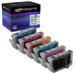 Speedy Inks Compatible Ink Cartridge Replacement for Canon CLI42 (1 Black 1 Cyan 1 Magenta 1 Yellow 1 Photo Cyan 1 Photo Magenta 6-Pack)