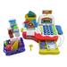 Cash Register Pretend Play Toys for Kids with Calculator Scanner Microphone and Cash Drawe Supermarket Cash Register Toys Christmas Gifts