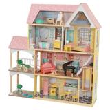 KidKraft Lola Mansion Wooden Dollhouse with 30 Accessories Ages 4 & up