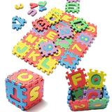 Walbest 36-Piece Baby Kids Novelty Alphanumeric Educational Puzzle Blocks Foam Floor Alphabet and Number Puzzle Mats Toy Kids Puzzle Exercise Play Mats Toy