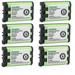 Kastar 6-Pack Battery Replacement for Dantona BATT-BT3 BATTBT3 Empire CPH-510 CPH510 Interstate Batteries ATEL0023 TEL0023 Lenmar CB0BT3 CB-0BT3 Uniden BBTY0545001 BT0003 BT-0003