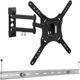 Mount-It! Full Motion TV Wall Mount | Fits 32 -55 TVs | Sonos Playbar Mount Included