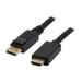 Nippon Labs DP-HDMI-10 10 ft. DisplayPort to HDMI Converter Cable Supporting VR / 3D / 4K Black - DP to HDMI Adapter - (M/M)