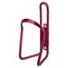 Planet Bike Alloy 6.2mm Water Bottle Cage: Red Anodized